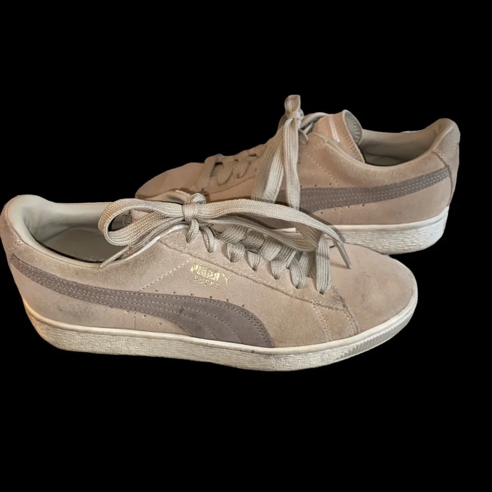 Puma Tan Suede Classic Sneakers Mens Size 7 Lifestyle Retro